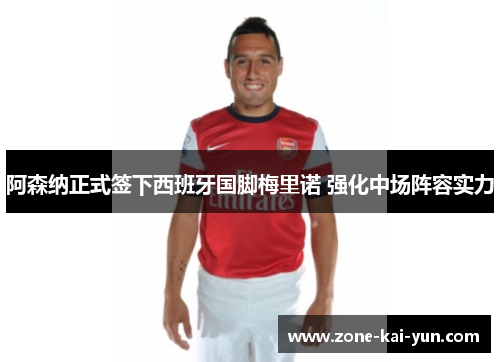 阿森纳正式签下西班牙国脚梅里诺 强化中场阵容实力
